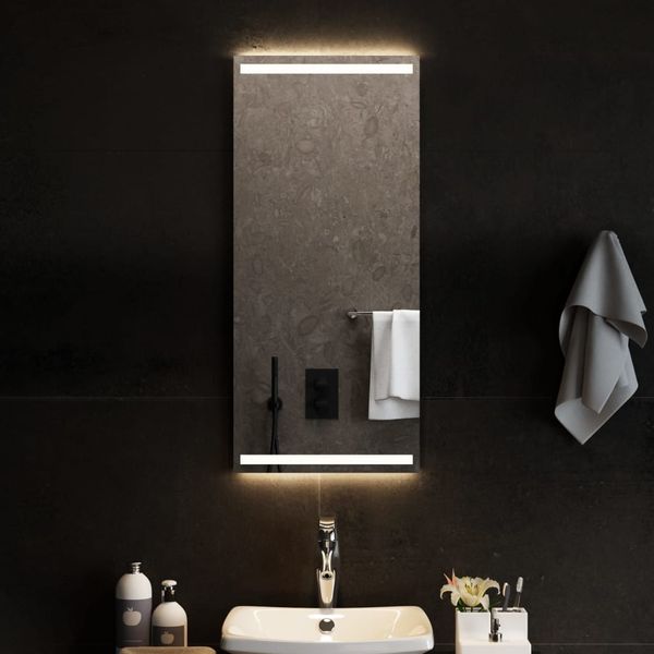vidaXL LED kúpeľňové zrkadlo 40x90 cm