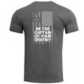 K09012-AF-08WG-Wolf-Grey-L Pentagon Ageron T-Shirt American Flag