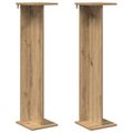 vidaXL Stojan na rastliny 2 ks Dub artisan 25 x 25,5 x 100,5 cm