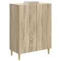 vidaXL Servírovacia skriňa Dub sonoma 66 x 34,5 x 90 cm
