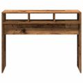 vidaXL Konzolový stolík Old Wood 105x30x80 cm Engineered Wood