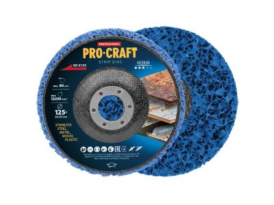 Brúsny kotúč Clean & Strip 125mm PROCRAFT SD-S125