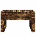 vidaXL Stolný futbal Údený Dub 146,5 x 74 x 85 cm Kompozitné drevo