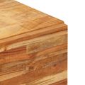 vidaXL Bočná skrinka Hnedá 90 x 33 x 75 cm Masívne mango drevo