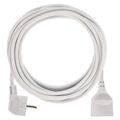 Prodlužovací kabel EMOS P0117R spojka 7m, biely / PVC / 1,5 mm2