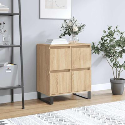 vidaXL Komoda dub sonoma 60x35x70 cm spracované drevo