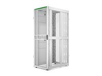 Rozvádzač stojanový skriňový - 2258H x 800W x 1200D mm, s bočnicami - podlahové prevedenie - biela - 48U - 19" - pre P/N: SMT1000RM1U, SMT750RM1U, SRTL10KRM4UT, SRTL5KRM2UI-HW, SRTL5KRM2UT-HW, SRTL8KRM4UT