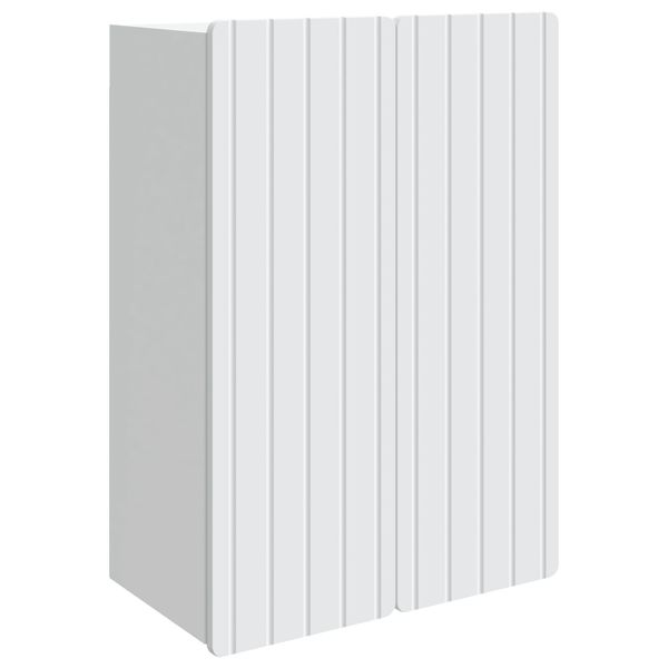 vidaXL Nástenná skrinka Biela 66 x 34,5 x 92 cm Kompozitné drevo