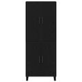 vidaXL Highboard 2 ks Čierny dub 69,5 x 34 x 180 cm