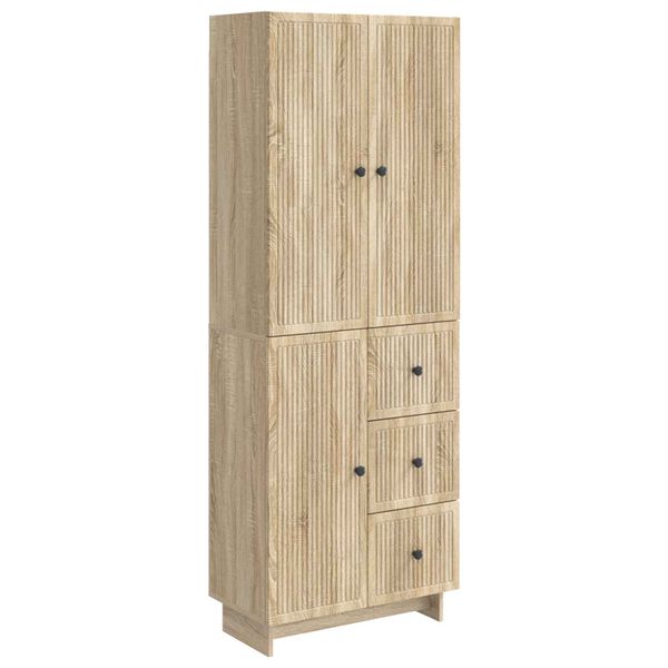 vidaXL Sada skríň 2 pcs 66 x 34,5 x 90 cm Kompozitné drevo