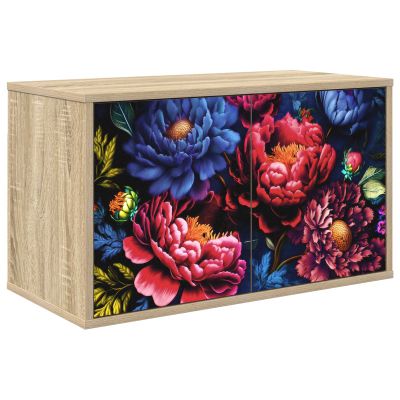 vidaXL Nástenný TV kabinet KIEL 69 x 33 x 40 cm Dub sonoma
