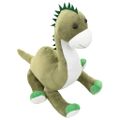 vidaXL Hračka dinosaurus Brontsaurus zelený plyšový