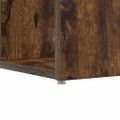 vidaXL Stôl Dymová dub Kompozitné drevo 108 x 55 x 103.5 cm