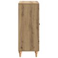 vidaXL Servírovacia skriňa Dub artisan 66 x 34,5 x 90 cm