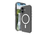 Zadní kryt pro mobilní telefon - kompatibilita s MagSafe - D3O, plast - průsvitná - pro Apple iPhone 16 Plus