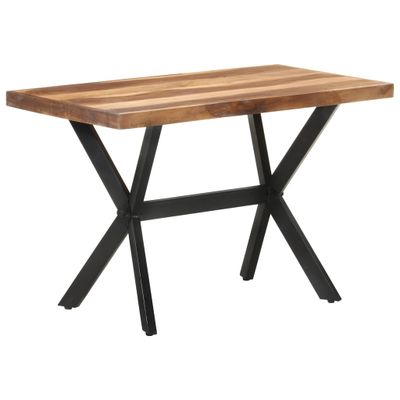 vidaXL Jedálenský stôl 120x60x75 cm, drevený masív s medovým náterom