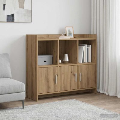 vidaXL Servírovacia skriňa Dub artisan 98,5 x 33 x 80 cm