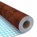 vidaXL Samolepiaca fólia na nábytok tmavý dub 500x90 cm PVC
