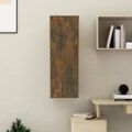 vidaXL TV skrinka dymový dub 30,5x30x90 cm spracované drevo