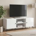 vidaXL TV skrinka 150 x 31 x 50 cm Biela s vysokým leskom