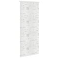 vidaXL Sprchová roleta, 100x240 cm, vzor slov