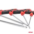 Sada torx kľúčov s priečnou rukoväťou 8 kusov AMiO-04827