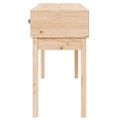 vidaXL Konzolový stolík 114x40x75 cm masívne borovicové drevo