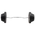 vidaXL Zakrivená obojručná činka so závažiami 60 kg