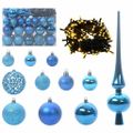 vidaXL Vianočný stromček s 150 LED-i so stojanom Zelená 120 cm PE
