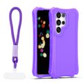 Puzdro Safepop s popruhom pre Samsung Galaxy S26 Ultra fialová