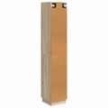 vidaXL Sada skríň 2 ks Dub sonoma Kompozitné drevo