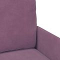vidaXL Súpravy pohoviek 3 pcs Fialová 115 x 56 x 80 cm Preglejka