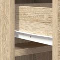 vidaXL Highboard Sonoma dub 41 x 40 x 135 cm Kompozitné drevo