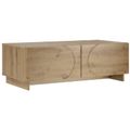 vidaXL Konferenčný stolík Dub artisan 102 x 50,5 x 35 cm