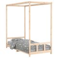 vidaXL Rám detskej postele 90x200 cm masívna borovica