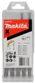 Makita SDS-plus D sada vŕtačiek 5-8 mm 5 ks