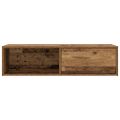 vidaXL TV skrinka Old Wood 100x31x25,5 cm Engineered Wood