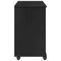 vidaXL Koliesková skriňa 63,5 x 39 x 65,5 cm Masívne borovicové drevo