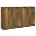 vidaXL Komody 2 ks dymový dub 60x30x70 cm spracované drevo