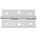 vidaXL Pánt Jednofarebný 12 ks Strieborná 58 x 35 x 1 mm Oceľ