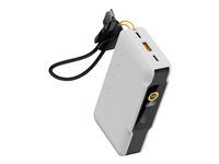 Power banka - 10000 mAh - 35 watt - 3 výstupné konektory (USB-C, USB) - dusk white