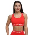 Športová podprsenka Simple Rouge Red - GymBeam, veľkosť S, veľkosť oblečenia S
