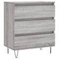 vidaXL Komoda sivý dub sonoma 60x35x70 cm spracované drevo