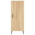 vidaXL Vysoká skrinka dub sonoma 34,5x34x180 cm spracované drevo