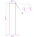 vidaXL Roleta Hnedá 60 x 160 cm Bambus