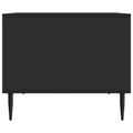vidaXL Konferenčný stolík Čierna 90 x 50 x 40 cm Kompozitné drevo