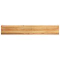 vidaXL Okenný parapet 2 ks svetlohnedá 160x30x2 cm dubový masív