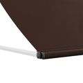 vidaXL Markíza Hnedá 200 x 150 cm 180 g / m² polyester s PU povrchom
