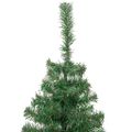 vidaXL Vianočný stromček Zelená 150 cm PVC