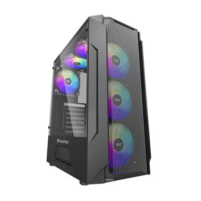 Počítačová skriňa Darkflash LEO (čierna)